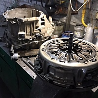 Замена сцепления PowerShift